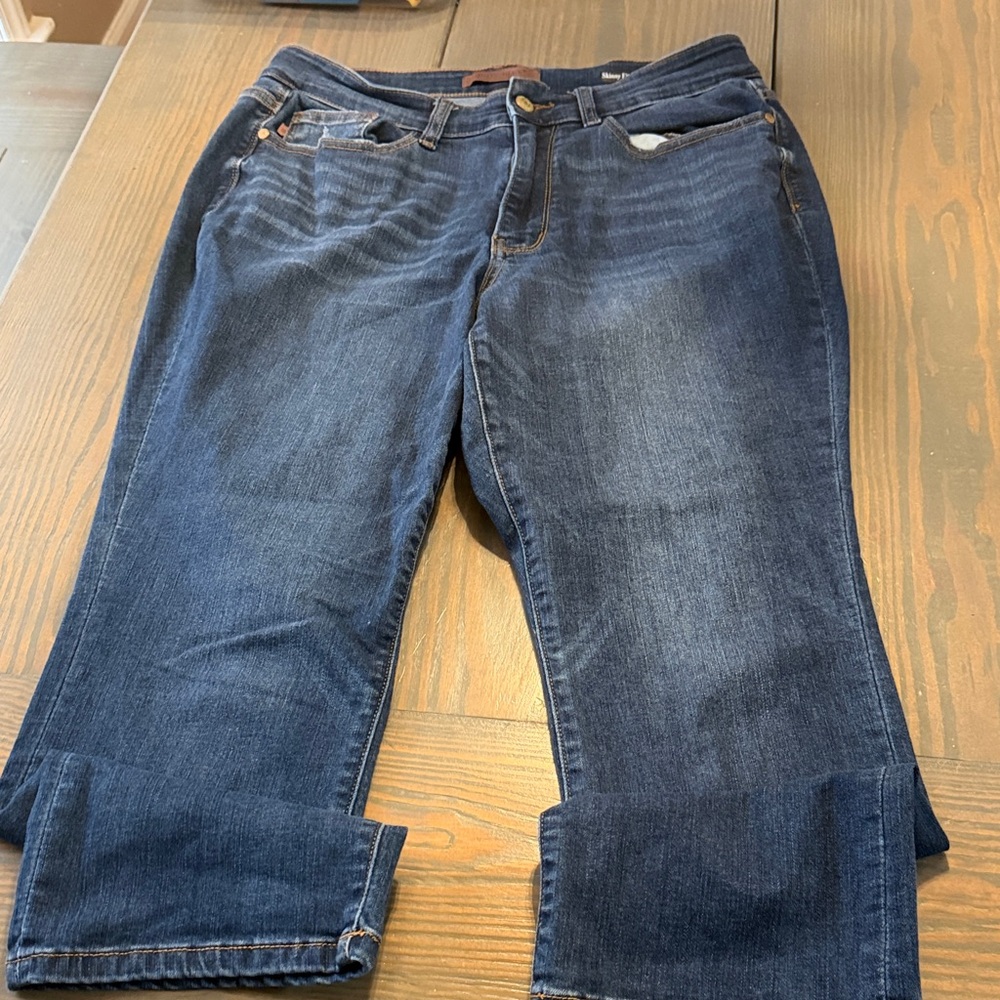 Judy Blue Dark Wash Ankle Jeans